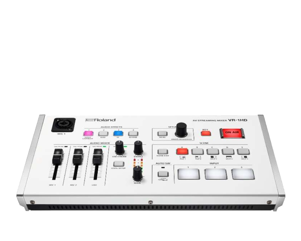 Mesa de mistura de vídeo multi-formato