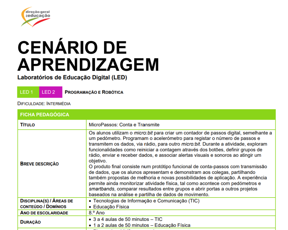 MicroPassos: Conta e Transmite