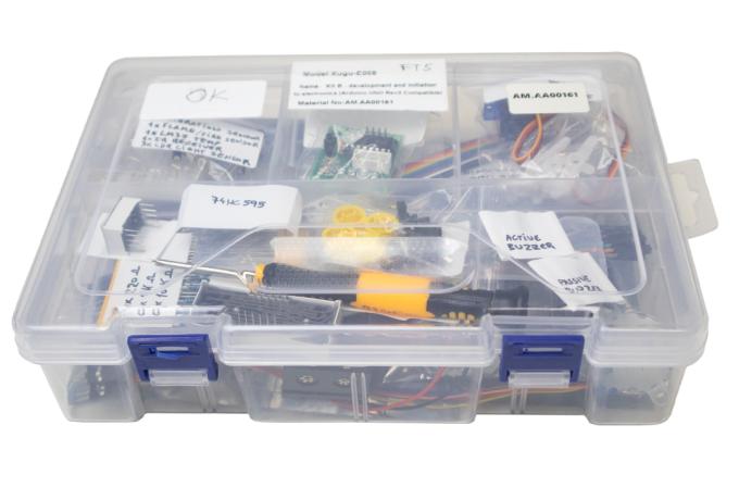 Kit B - desenvolvimento e iniciação à eletrónica (Arduino UNO Rev3 Compatível)